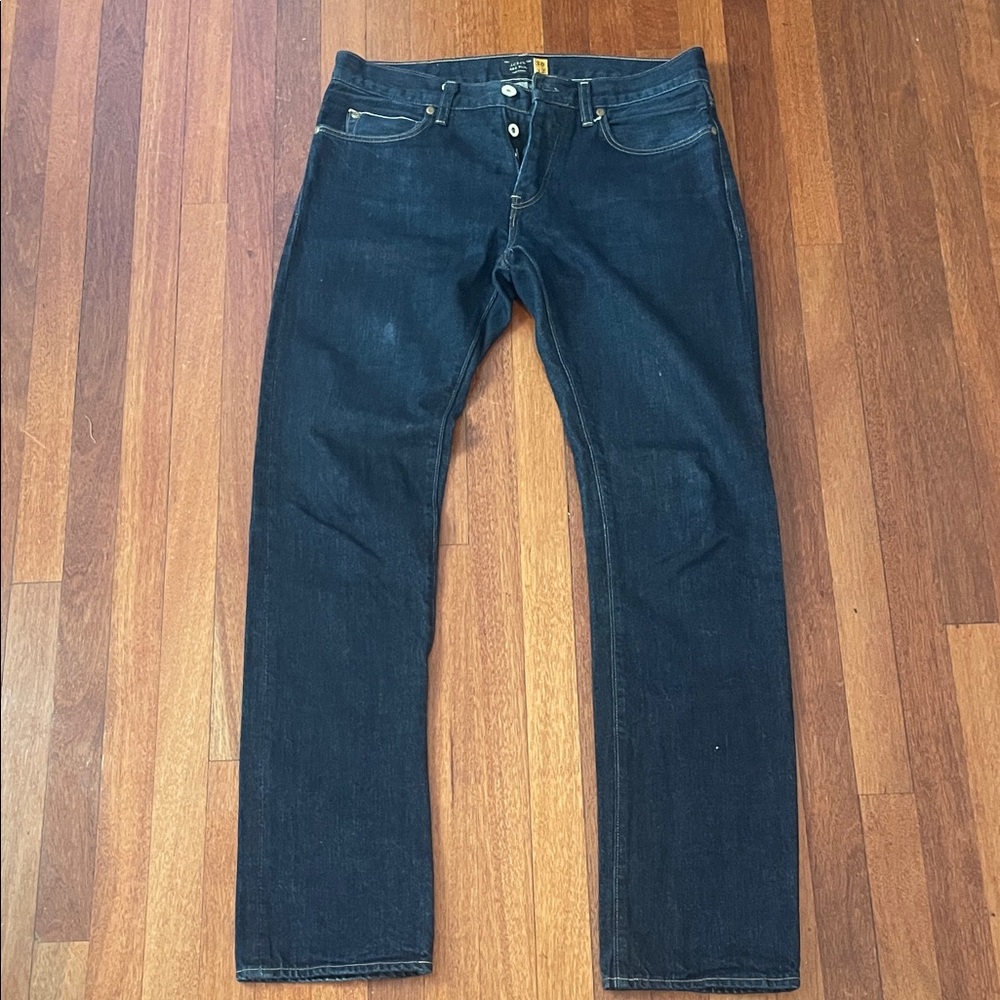 J. Crew Men's Indigo Straight Jeans